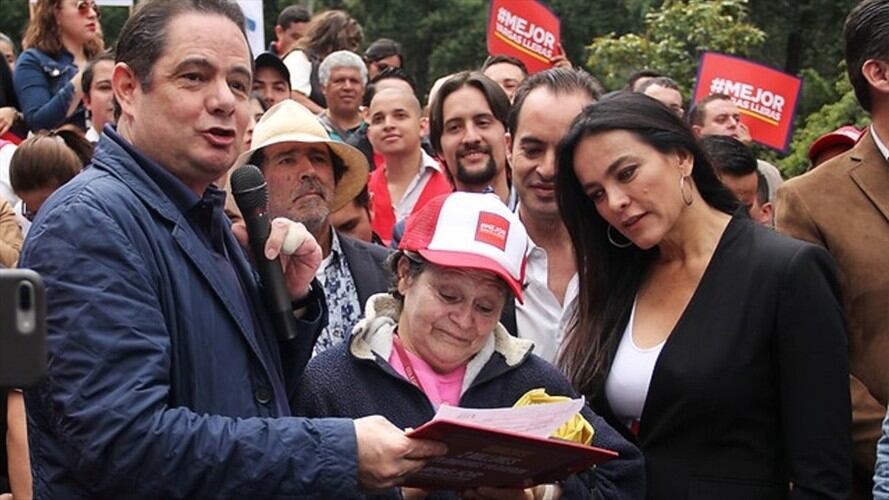 Vargas Lleras inicia recolección de firmas para candidatura presidencial. Foto: Colprensa