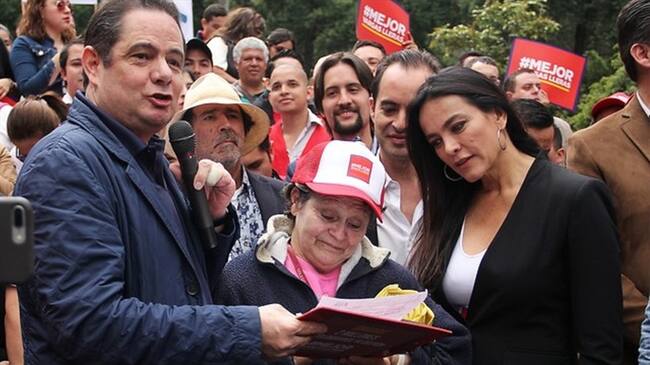 Vargas Lleras inicia recolección de firmas para candidatura presidencial. Foto: Colprensa