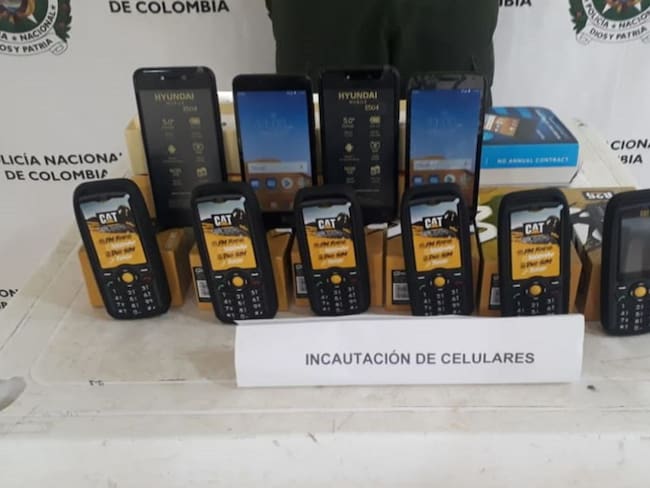Incautan 102 celulares hurtados avaluados en $20 millones en el Magdalena