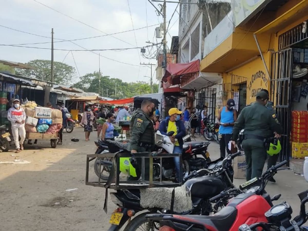 En Magangué 50 policías participaron en actividades contra el hurto
