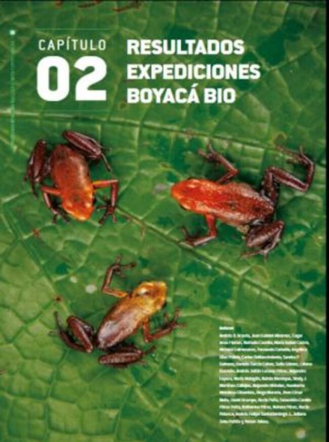Portada de cartilla Boyacá Bio