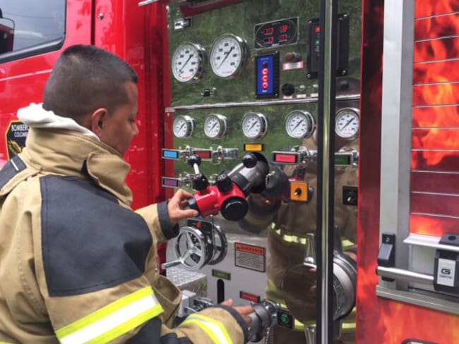 El plan contempla desplazar entre 300 y bomberos. Foto Relacionada.