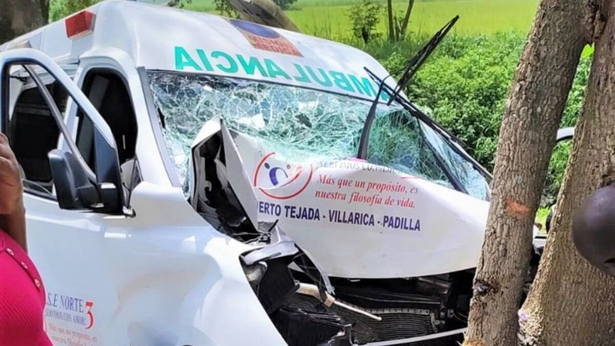 Fallece una auxiliar de enfermería tras accidente de una ambulancia en Cauca
