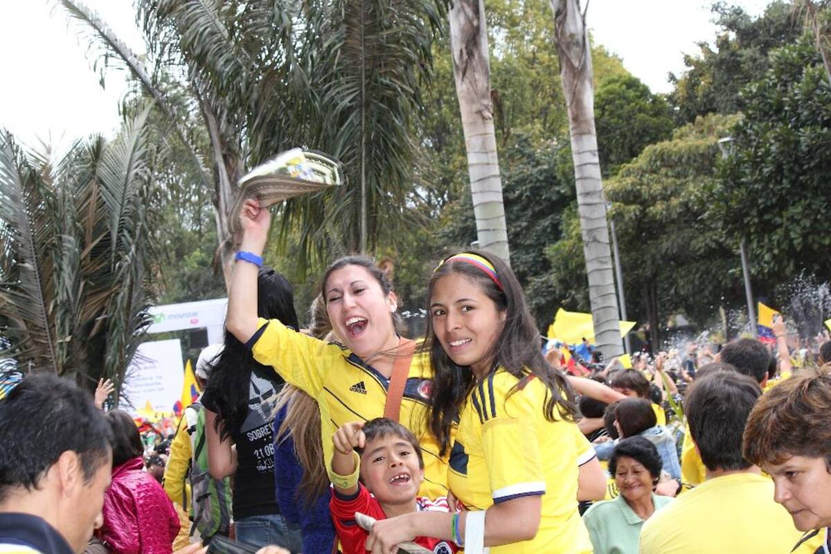El elenco colombiano acaricia los octavos de final del Mundial Brasil 2014.