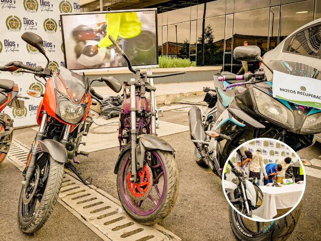 Fueron capturadas 10 personas dedicadas al hurto de motocicletas en Bogotá