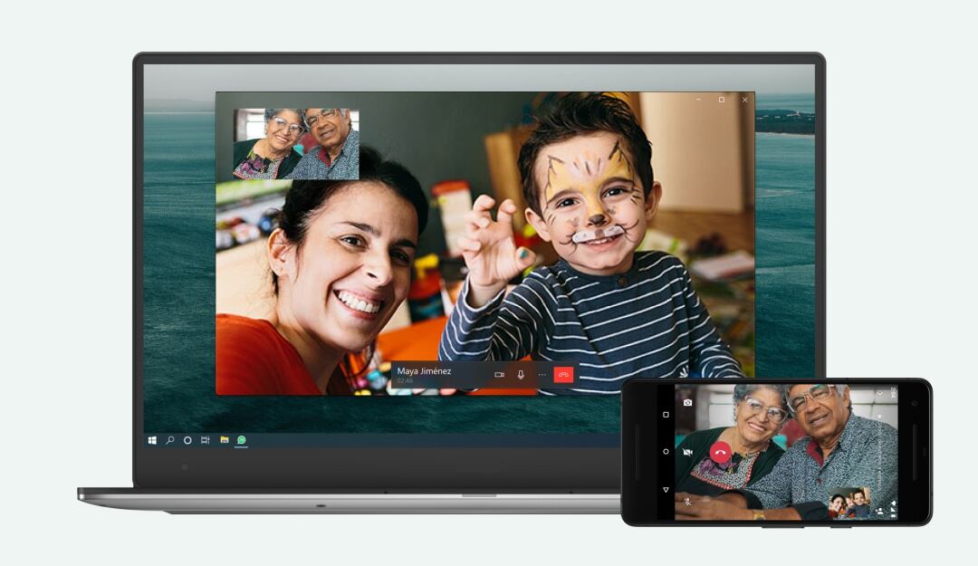 Videollamadas en WhatsApp