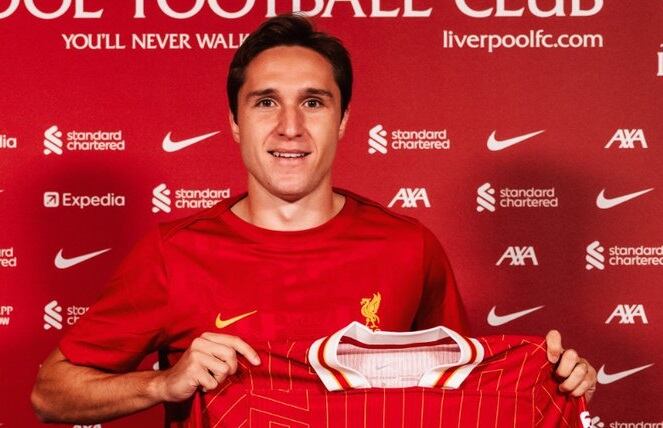 Federico Chiesa, nuevo jugador del Liverpool / Liverpool