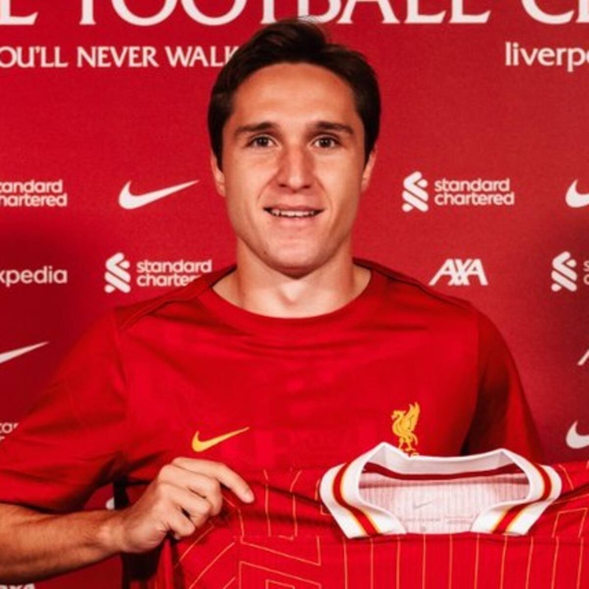 Le llegó competencia a Luis Díaz: Federico Chiesa fue oficializado por Liverpool