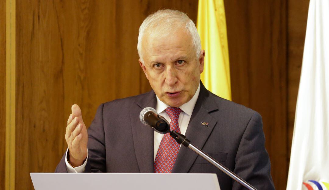 Baltazar Medina, presidente del Comité Olímpico Colombiano.