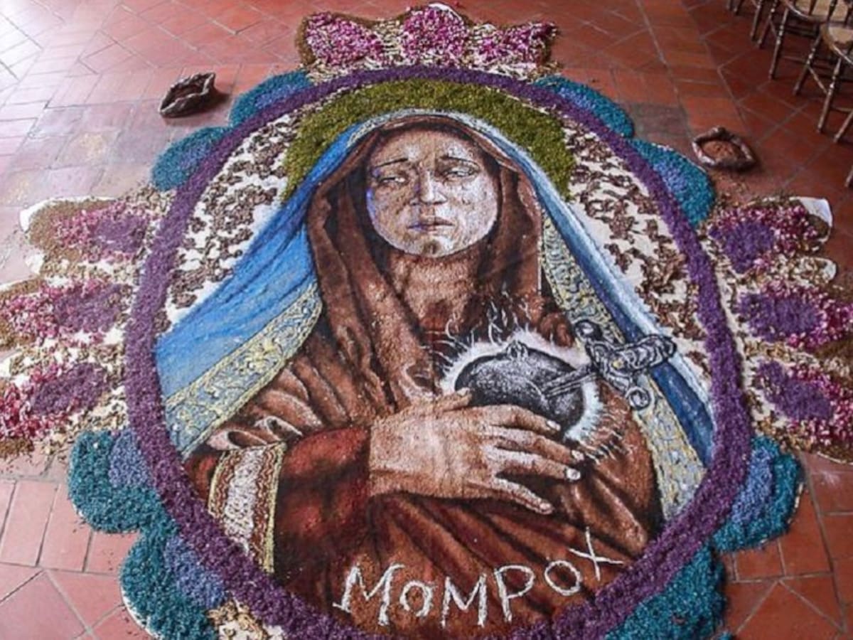 Alfombras momposinas, atractivo en Encuentro Internacional de Alfombristas