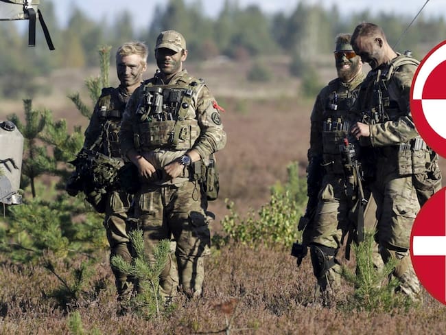 Ejército de Dinamarca cerca de Adazi, Letonia, en septiembre de 2015. FOTO: Ints Kalnins/REUTERS