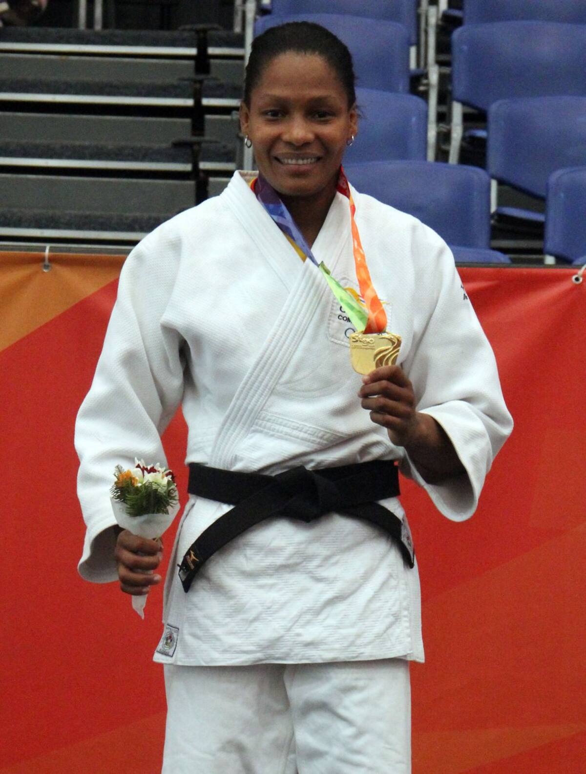 Yuri Alvear logró hacerse con la medalla de bronce en Londres 2012 en la competencia judo de 70 kg.