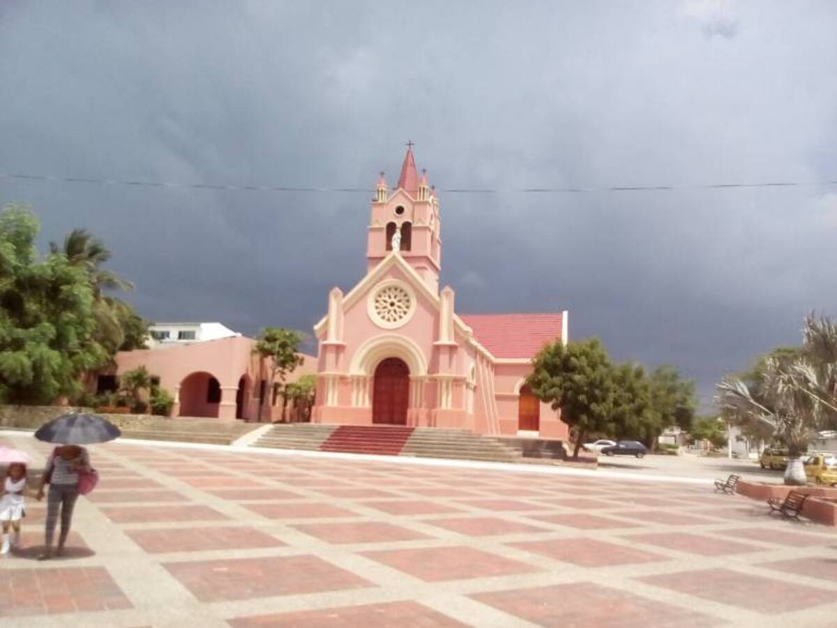 La Virgen del Carmen entró por el muelle Puerto Colombia y se quedó ahí
