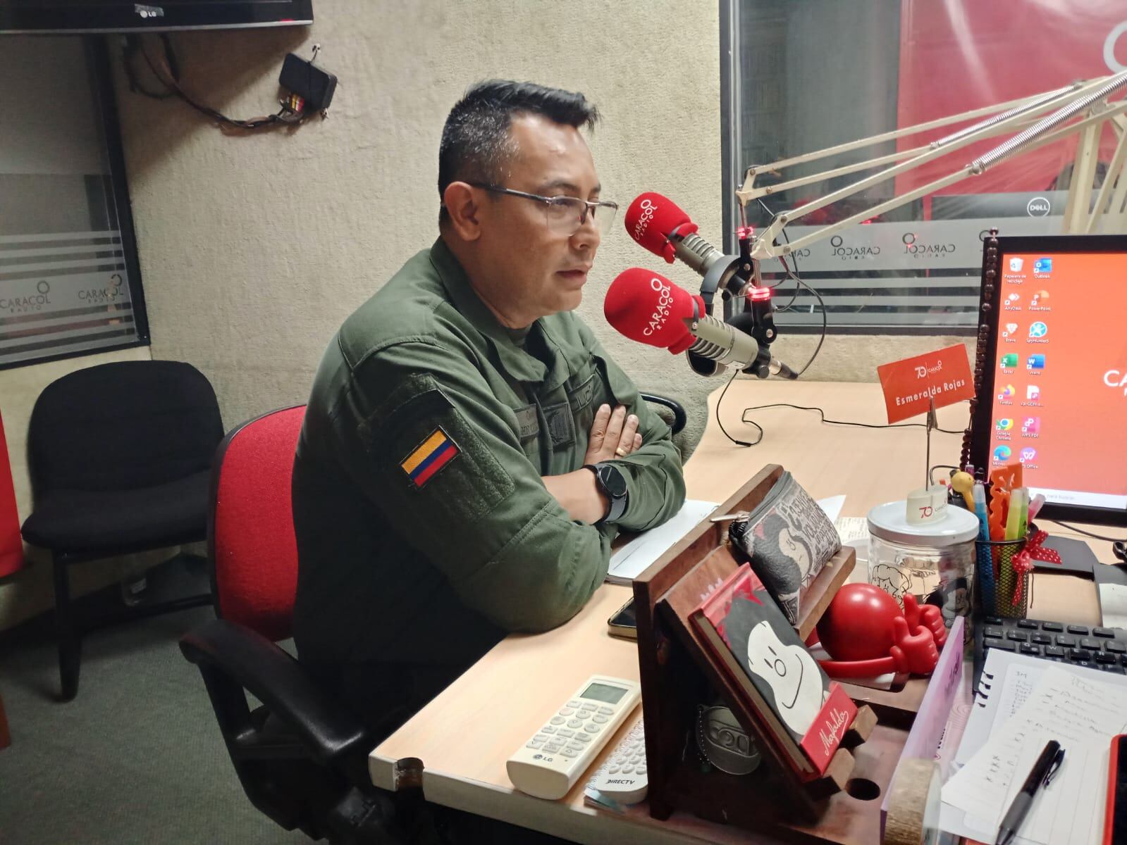 Coronel John Chavarro, comandante DENOR