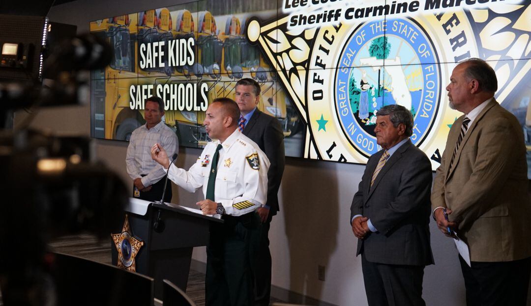 Alguacil Carmine Marcelo, del condado Lee en Florida