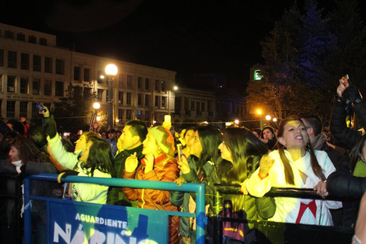 Muchos recordaron y cantaron las canciones a todo pulmón. 