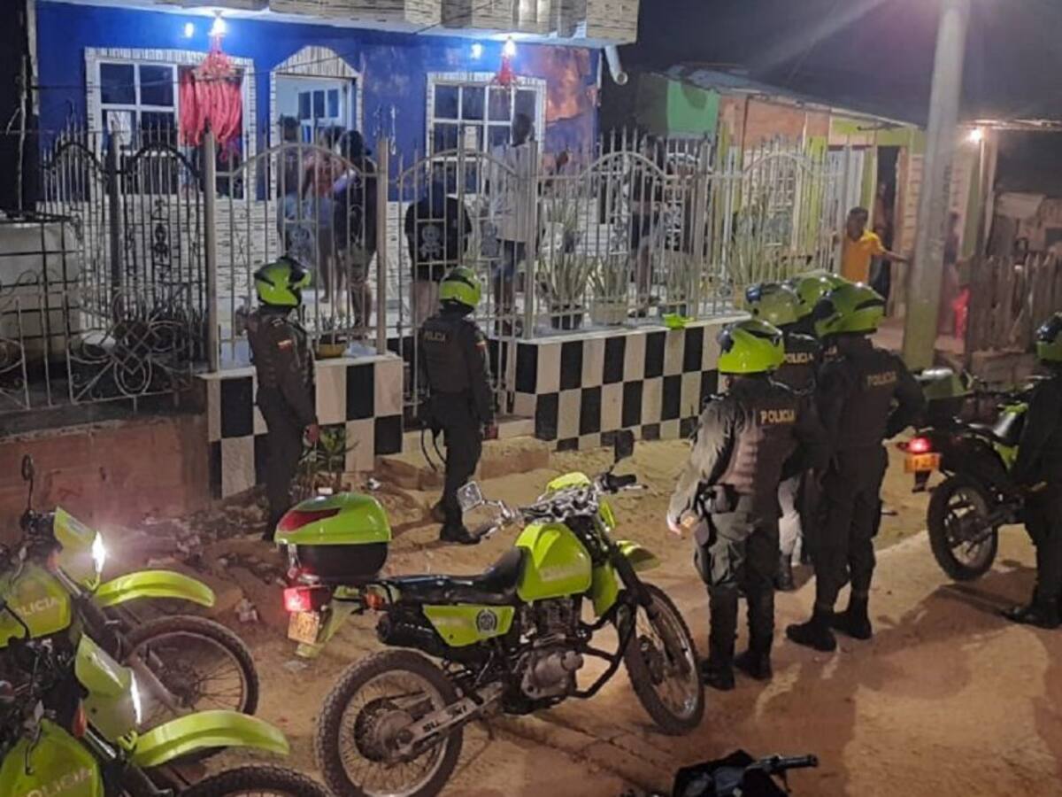 Policía realiza operativos de control en Cartagena y municipios vecinos