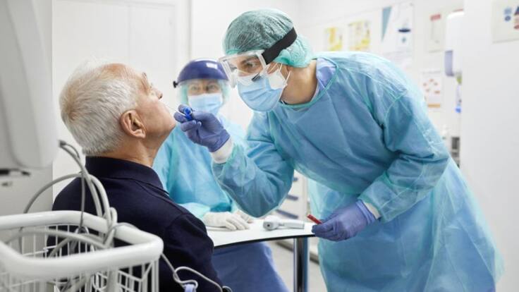 57% de las pruebas PCR están saliendo positivas