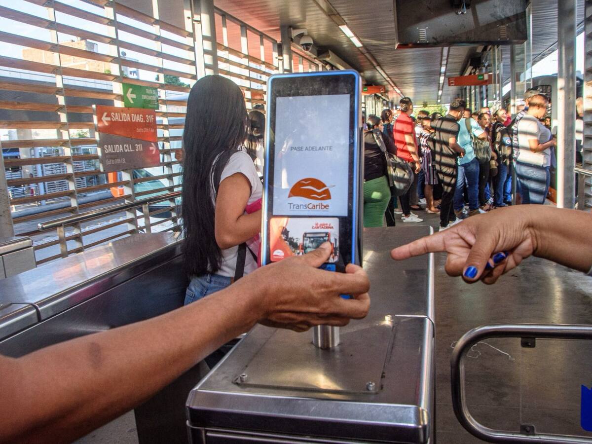 Transcaribe habilitó 97 puntos para recargar tarjetas en Cartagena