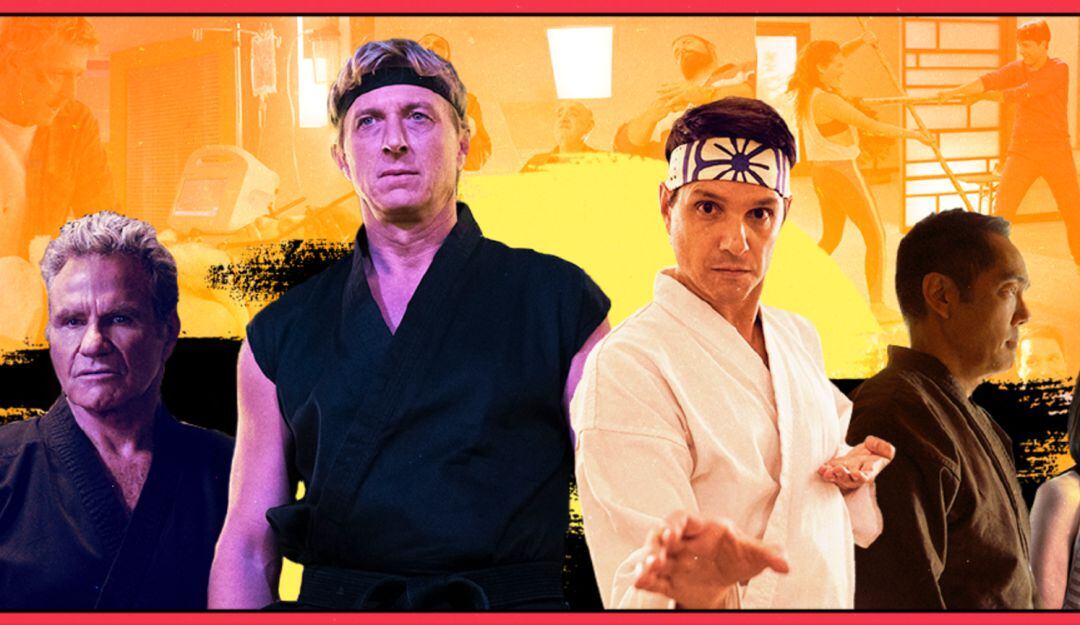 El elenco de la serie Cobra Kai que tiene lugar 30 años después de 'Karate Kid' (1984)