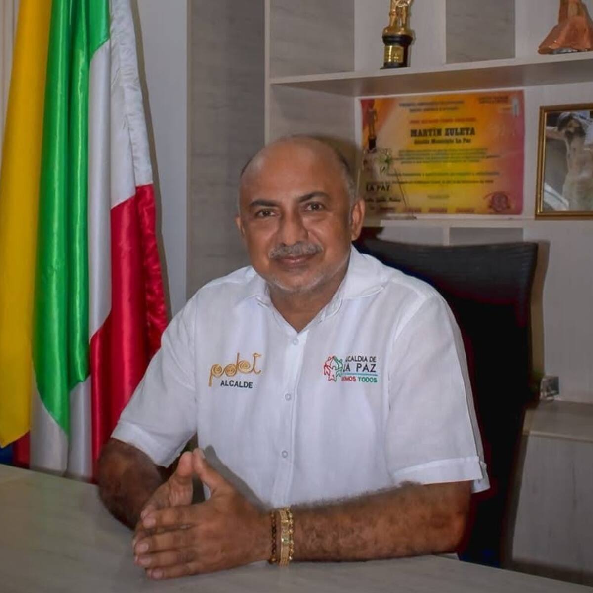 Hospitalizan a exalcalde de La Paz, Cesar, tras operativo del CTI por caso de Fondo Mixto