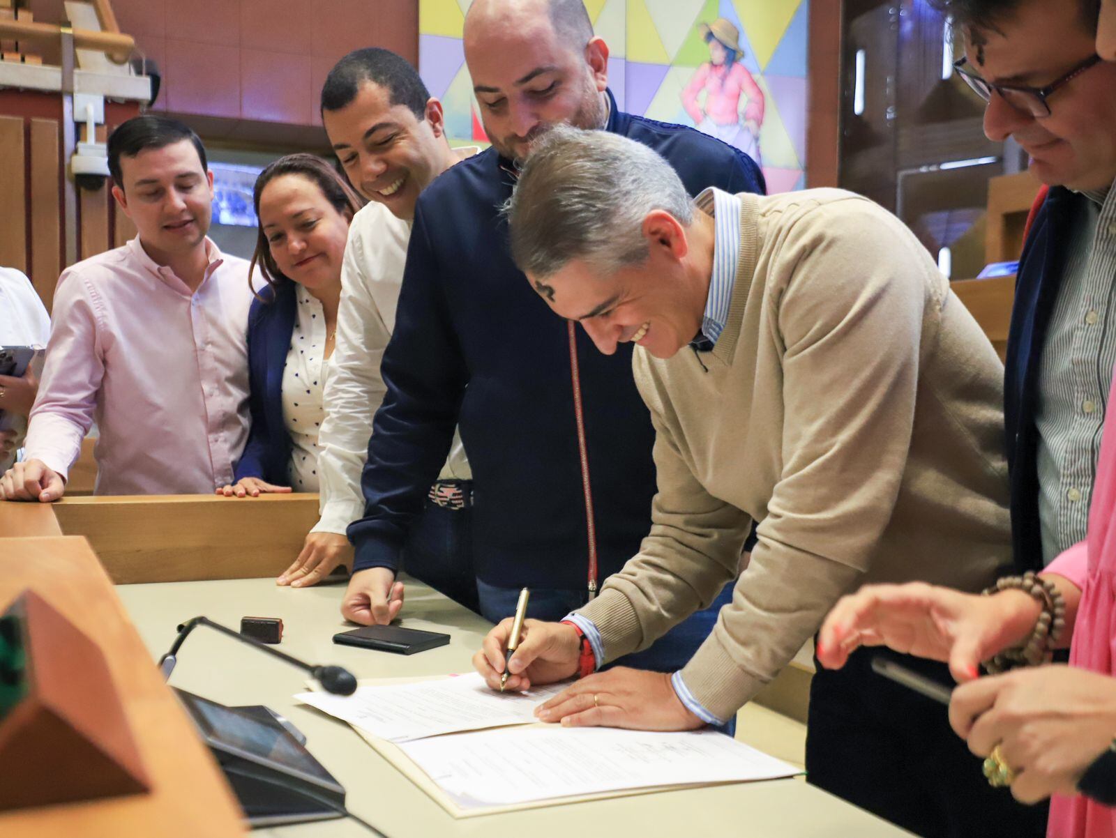 Recaudo de impuesto vehicular será destinado a erradicar el hambre. Cortesía: Gobernación de Antioquia.