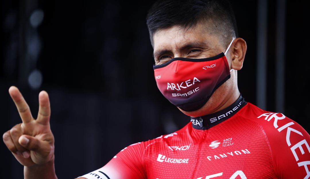 Nairo Quintana, ciclista colombiano del Arkéa Samsic.