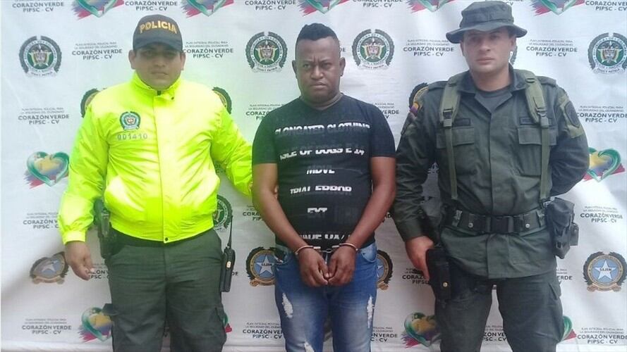 Capturan al presunto responsable del plan pistola en la zona costanera de Córdoba. Foto: Policía de Córdoba