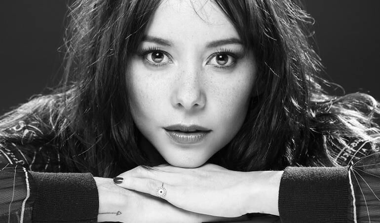 Angélica Blandón, actriz colombiana. 