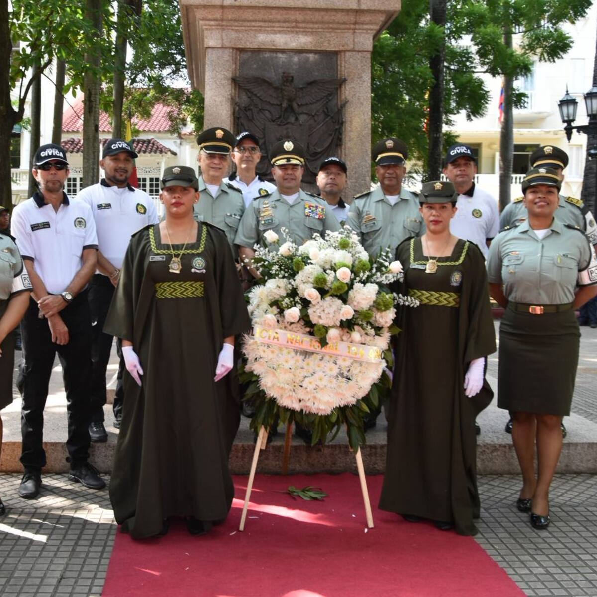 En Cartagena Policía Nacional conmemoró 134 años de historia