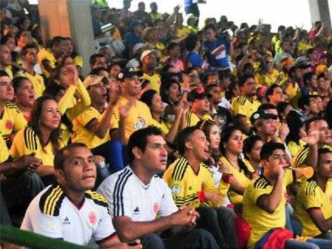 Barranquilleros vibraron con triunfo de Colombia ante Perú