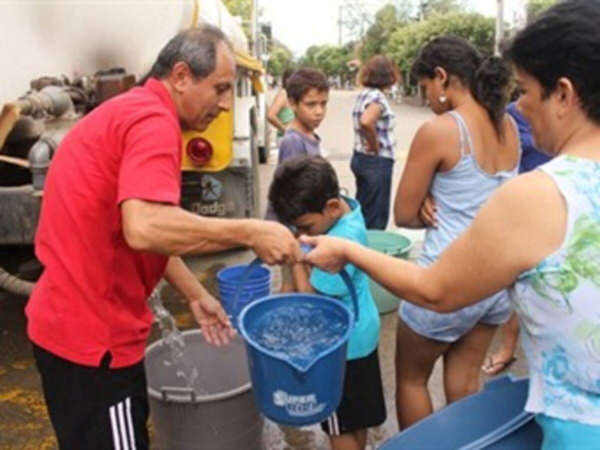 Sin agua se quedó la ciudad de Neiva