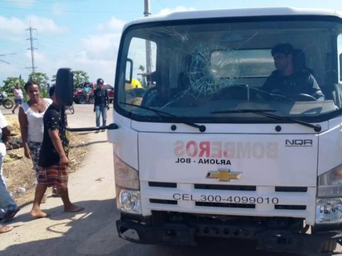 Disturbios en Gambote Bolívar por inicio de obras del Fondo Adaptación