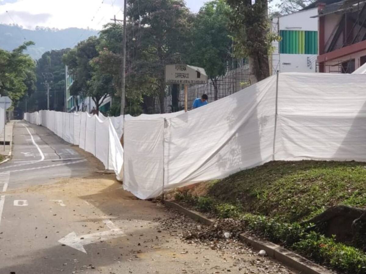 VIDEO: Cayó el muro que separaba a la UIS del Tecnológico
