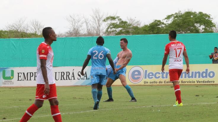 Jaguares derrotó 2-1 a Independiente Santa Fe