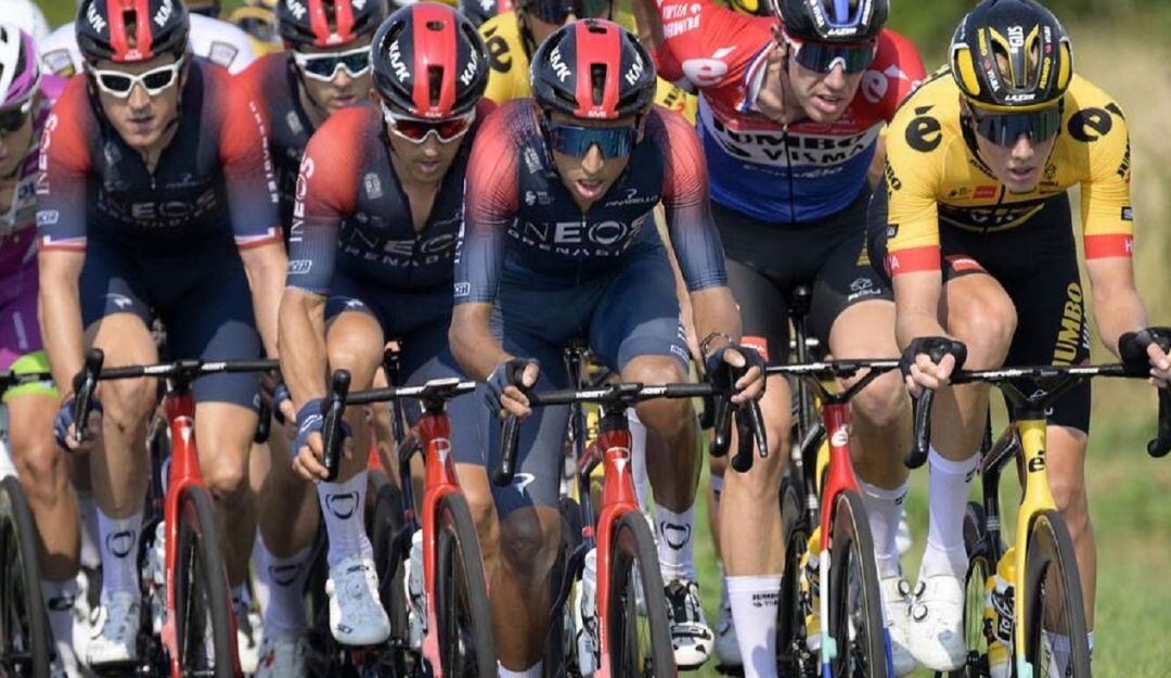 Egan Bernal en el Tour de Dinamarca