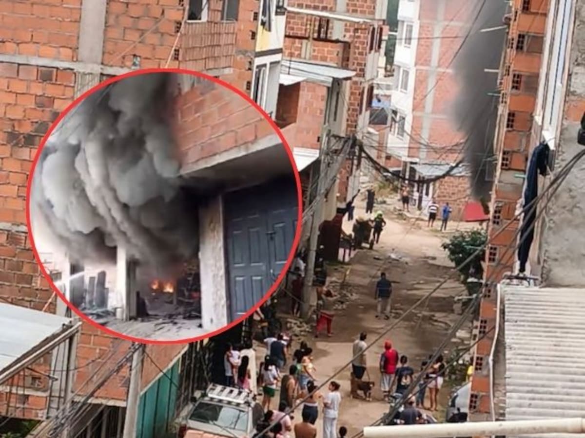 Incendio de ferretería en Piedecuesta deja una persona muerta: investigan si fue un atentado