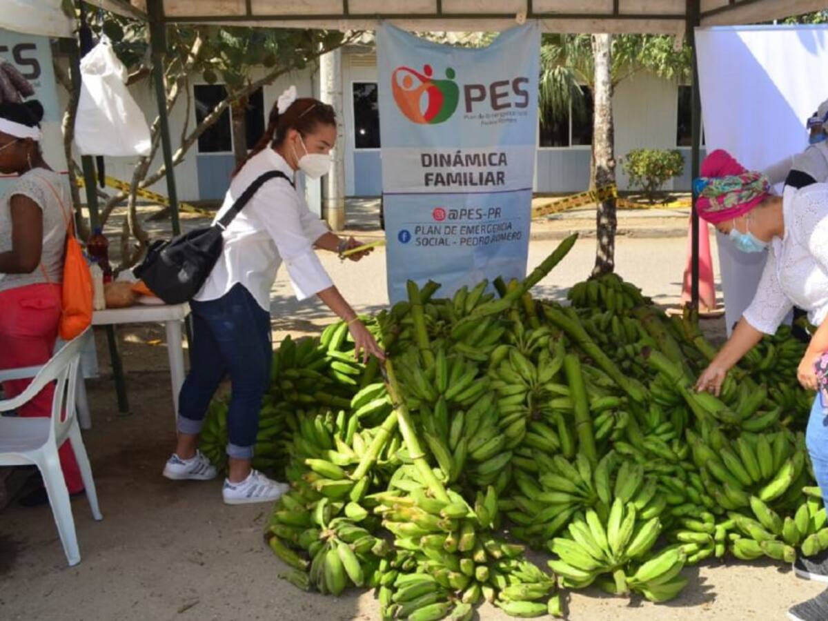 Mercado móvil campesino llegó al barrio San Fernando en Cartagena