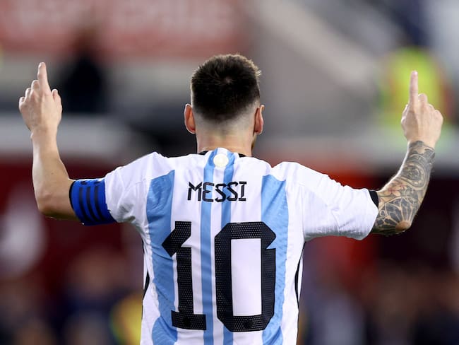 Lionel Messi. Jamaica v Argentina. Foto: Elsa/Getty Images