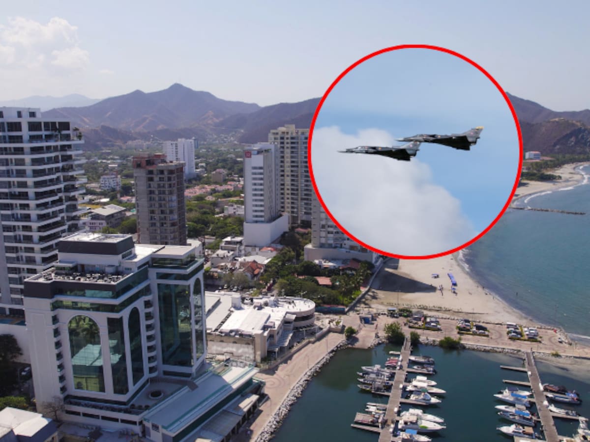Juez en Santa Marta admitió tutela por sobrevuelo de aviones Kfir: Esto dice la demandante