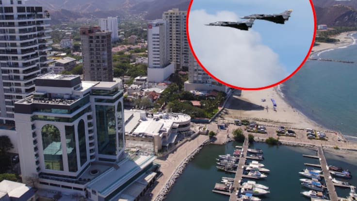 Juez en Santa Marta admitió tutela por sobrevuelo de aviones Kfir: Esto dice la demandante