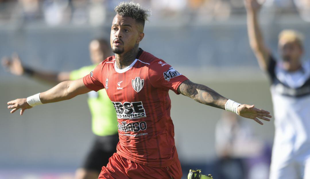 Joao Rodríguez en su más reciente anotación hasta el tanto que convirtió este domingo con el América.