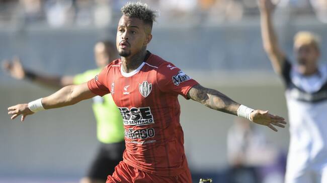 Joao Rodríguez en su más reciente anotación hasta el tanto que convirtió este domingo con el América.