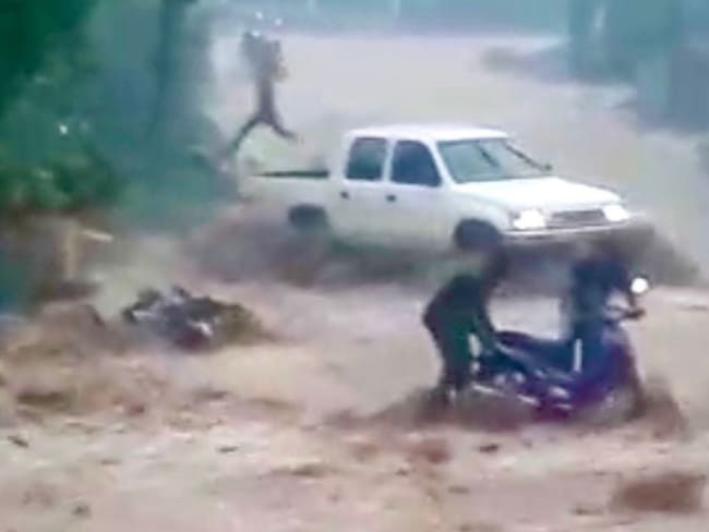 Inundaciones en Suárez, Cauca  