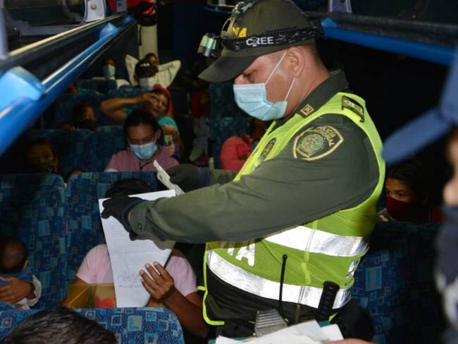 Migrantes fueron devueltos en operativo vía Cúcuta