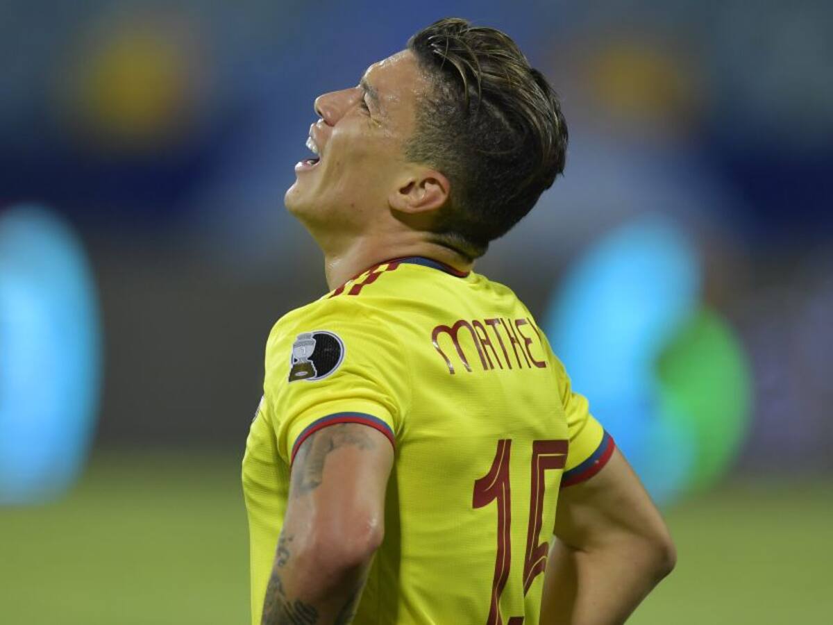Nueva baja: Matheus Uribe se pierde lo que resta de la Copa América