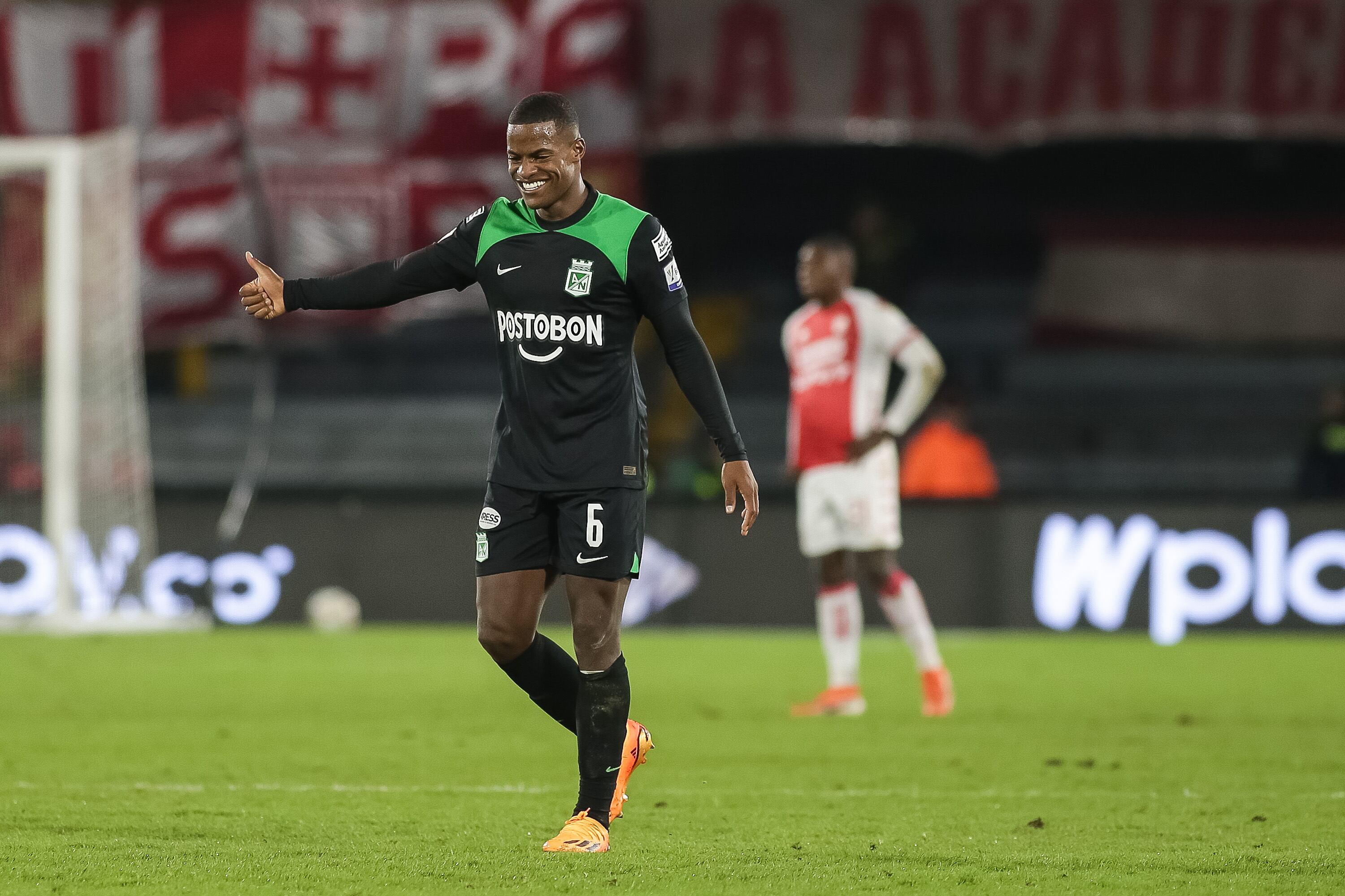Andrés Felipe Román, lateral de Atlético Nacional. (Colprensa - John Paz)