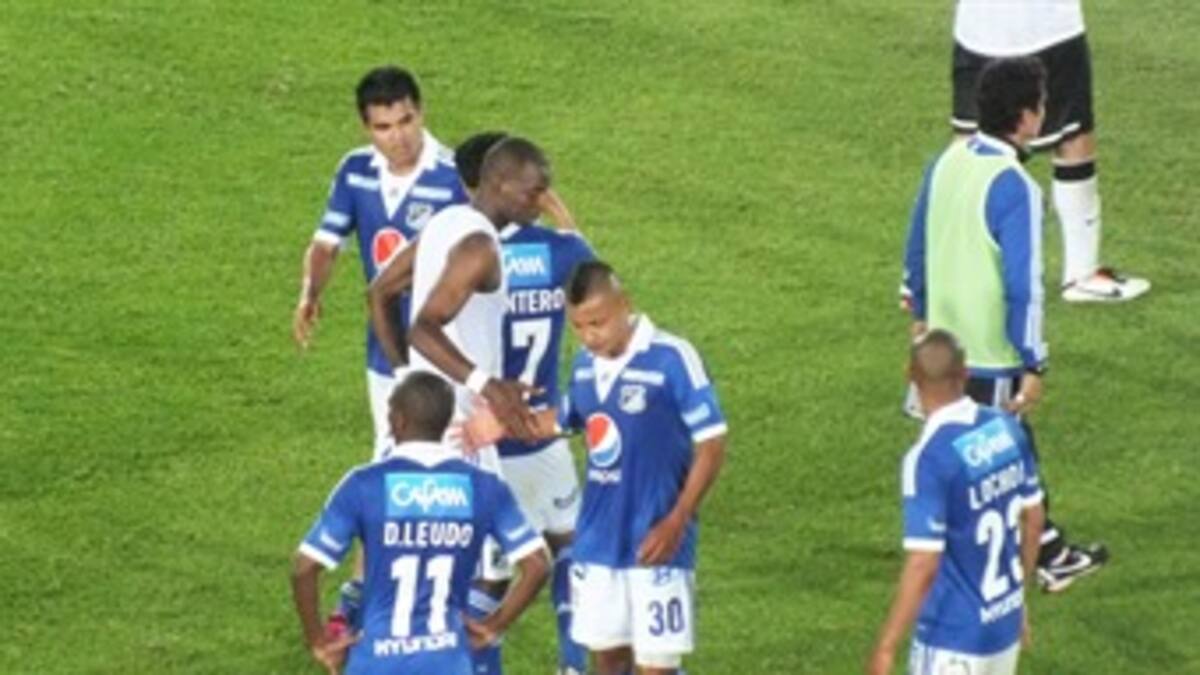 Segundo tiempo. Millonarios 2-1 Once Caldas en el fútbol colombiano