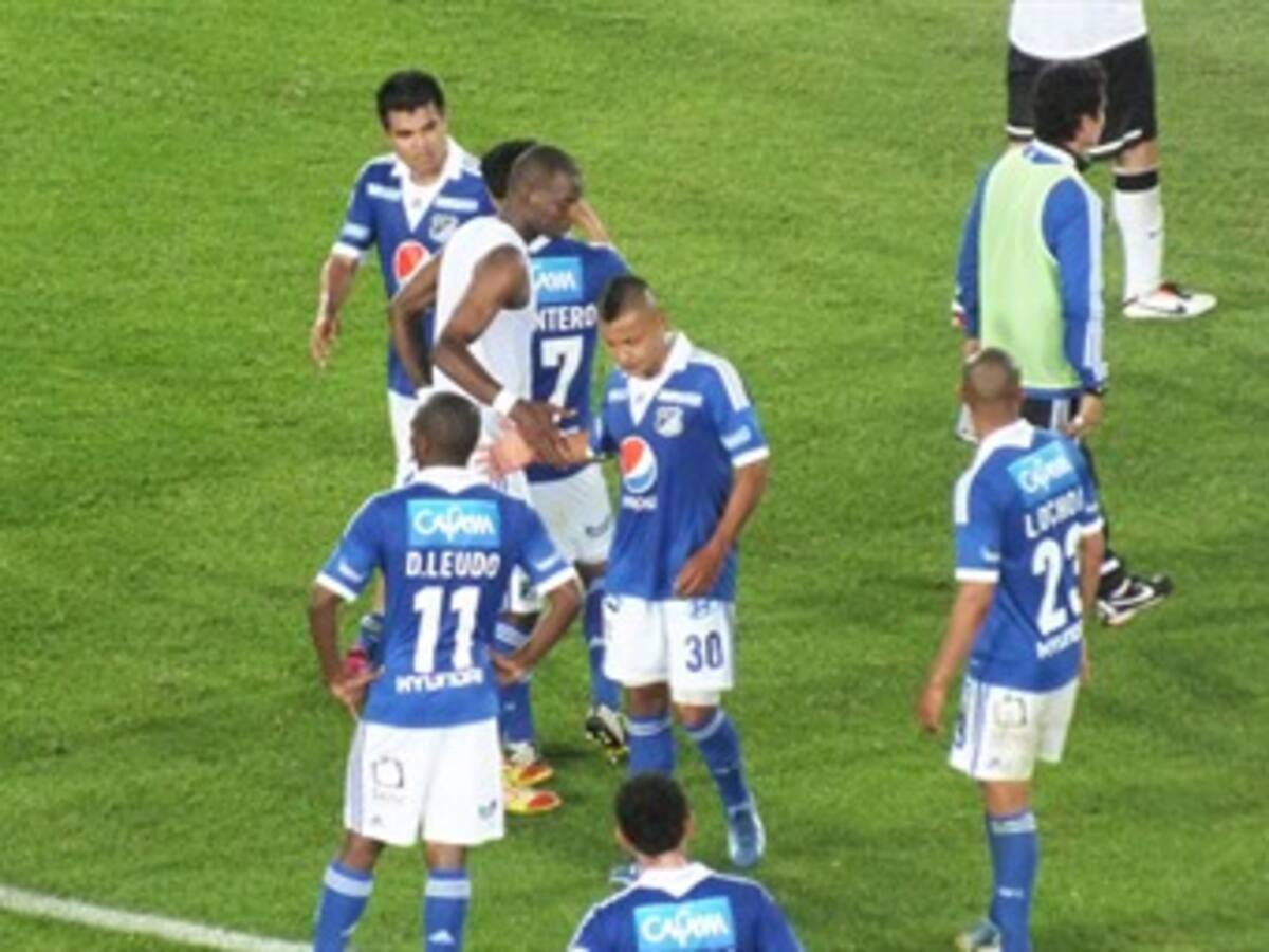 Segundo tiempo. Millonarios 2-1 Once Caldas en el fútbol colombiano