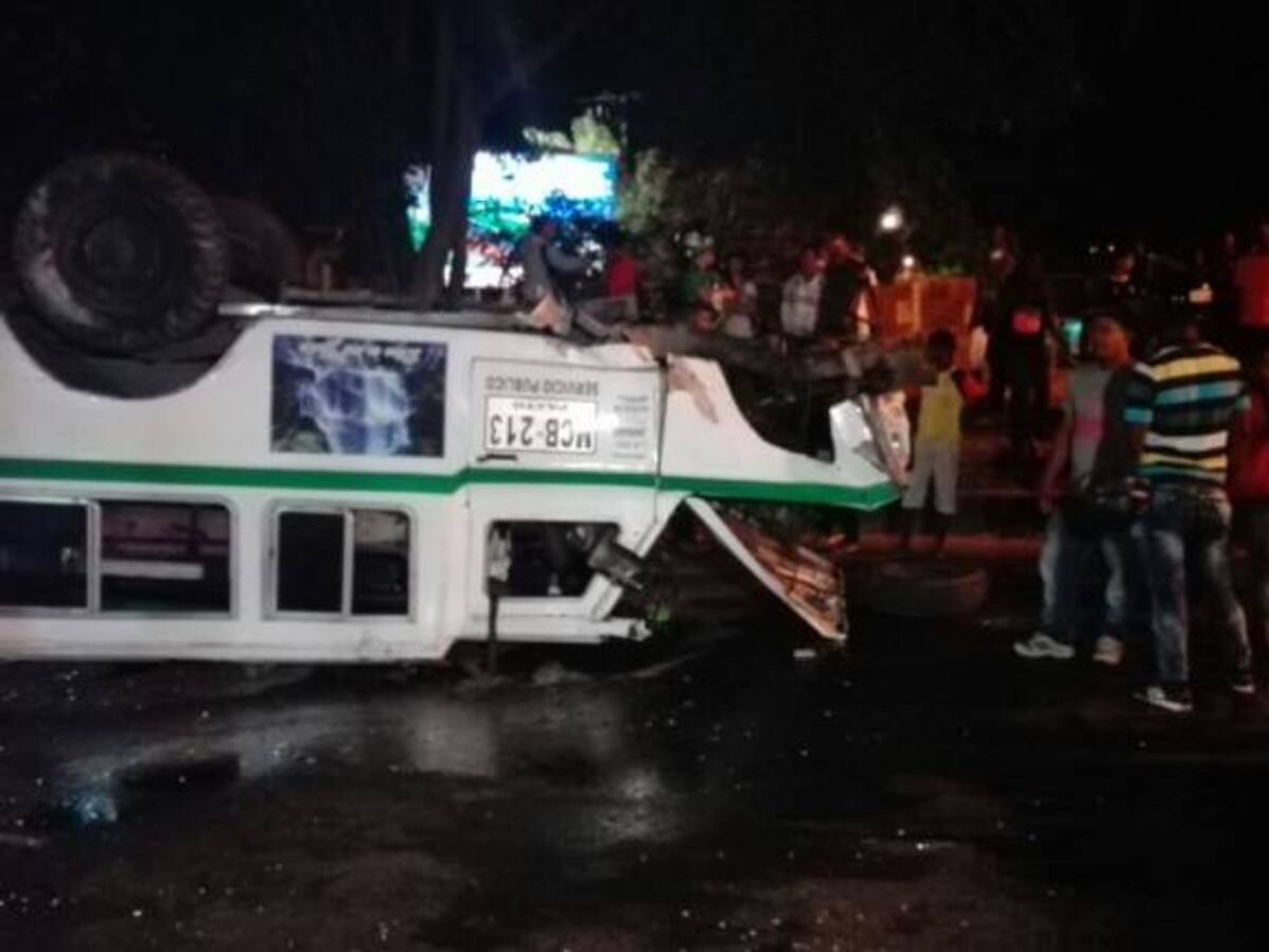 12 heridos deja accidente de Campero -Guala al oriente de Cali